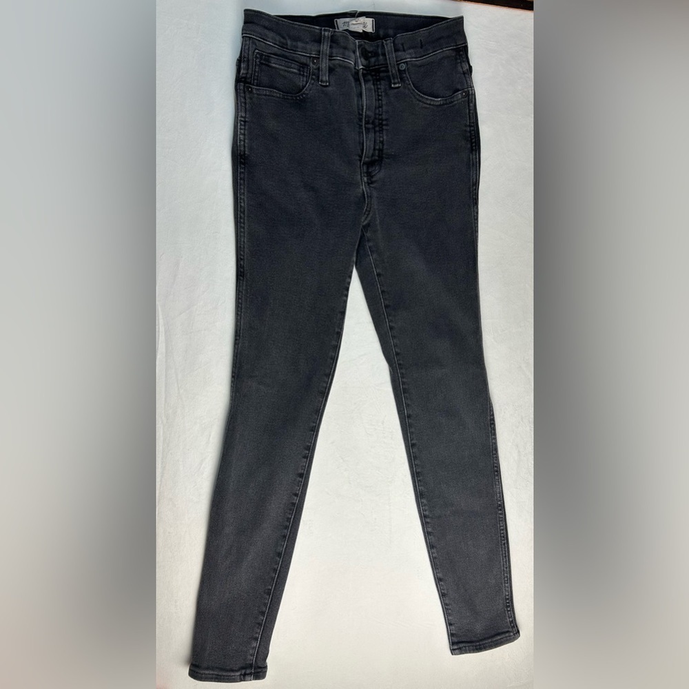 Madewell Women's Dark Gray Skinny Jeans